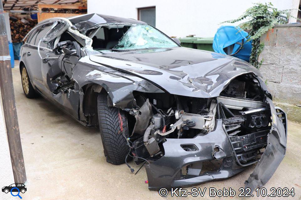 Front- und Karosserieschäden am Audi A6 Avant